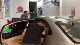 Dán kính cách nhiệt xe LH: 0986958000 nội thất ô tô mycar 102 Nguyễn Hoàng