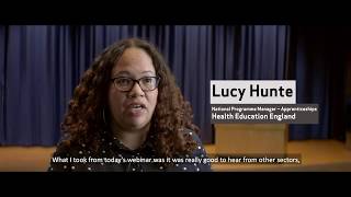 Interview with Lucy Hunte, National Programme Manager - Apprenticeships | Health Education England