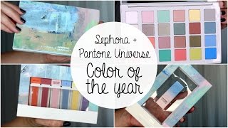 Sephora + Pantone Universe Color of the Year 2016 | First Impressions + Swatches