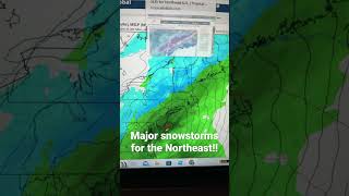 MAJOR snowstorms for New York, Pennsylvania and the Northeast January 23rd!!!!!