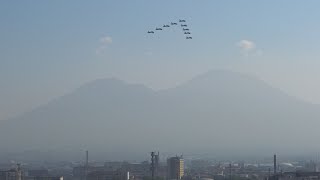 SORVOLO FRECCE TRICOLORI - NAPOLI 15 OTTOBRE 2022