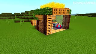 ⚒ Minecraft | How To Build a Small Survival House