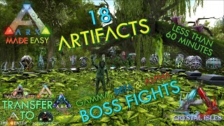 🆕 All 18 Artifact Locations | Crystal Isles | ARK: Made Easy