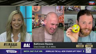 BetMGM | Ravens Win Total Preview | (ft. Live on the Line)