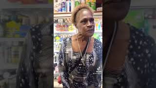 Lady Goes Crazy over Grits #viral #grits #reaction