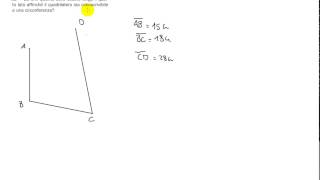 Esercizio 191 pagina 84 IIIC geometria   proprietà del poligono circoscritto