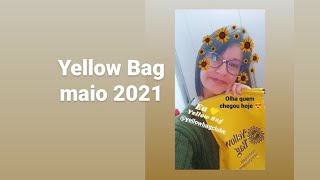 Yellow Bag Clube maio 2021 - A Bag Amarelinha, escolhe 5 produtos, ainda ganha no mínimo 2 mimos