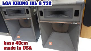 Đè bẹp Bose 601 seri III chỉ 22 triệu khủng long JBL G732,NẶNG 80KG,Made in USA