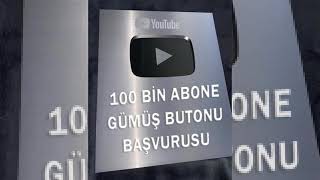 YouTube 100.000 Abone Plaket başvurusu nasıl yapılır - Gümüş buton başvuru kodu alma (2 dakika)