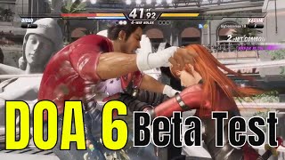 Dead Or Alive 6 Beta Test - Come get some!!