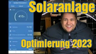 Herbstumbau meiner Solaranlage und jetzt die bessere Leistung