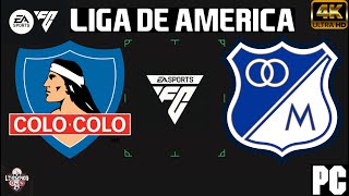 COLO-COLO VS MILLONARIOS | LIGA DE AMERICA [FC 24]