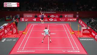 Viktor Axelsen  vs Anders Antonsen  SF HSBC BWF World Tour Finals 2023