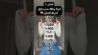 نسبة جمالك حسب طول اصبعك الصغير 💞