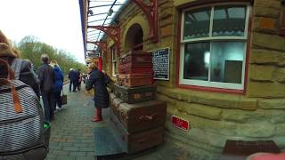 1918 Great Western Railway 2857 Heavy Goods Loco in Severn Valley Railway in 4K 360° Virtual Reality