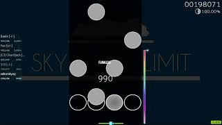 osu!mania: Sky is the Limit (+HT) 100%