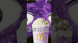 Grimace Shake Blue Toad