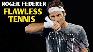 Roger Federer Most Flawless Tennis Ever - You Never Seen Superb Tennis Backhand Forehand