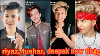 Riyaz,tushar silawat, Deepak joshi new Tik tok|latest tushar tik tok|deepak joshi|Riyaz tiktok video