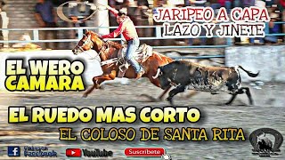 Jaripeo en la Plaza mas Corta del Estado de Michoacán El Coloso de Santa Rita