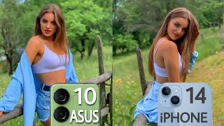 Asus Zenfone 10 5G VS iPhone 14 Camera Test Comparison | Asus VS iPhone Camera