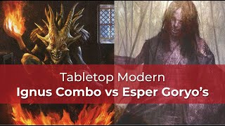 Grinning Ignus Combo vs Esper Goryo's Vengeance | LCI Modern | MTG