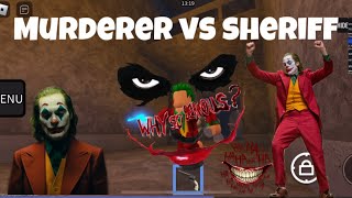 Murderer Vs Sheriff As The Joker