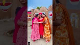 Shivani Kumari Celebration Raksha Bandhan with her sisters | bigg boss ott 3 #trending #shorts