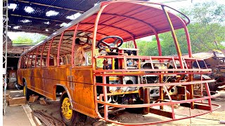 Handmade Hino Bus Production in Pakistan | Amazing Manufacturing of Passenger Bus in Local Factory