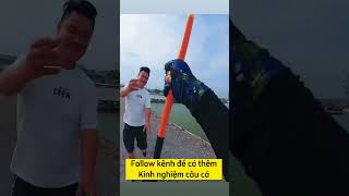 Kinh nghiệm câu cá trắm đen #shorts