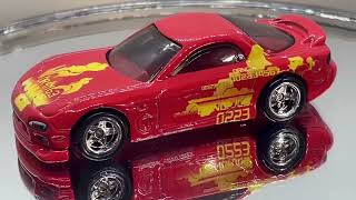 John316diecast 2020 Hot Wheels Fast & Furious Fast Tuners #1 Mazda RX-7 FD