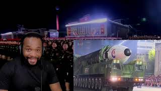 North Korea shows off ballistic missiles at military (anniversary parade Reaction)