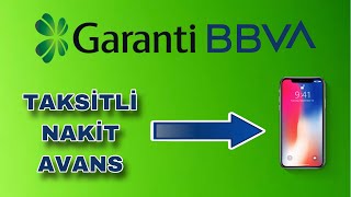 Garanti Bankası Taksitli Nakit Avans Nasıl Çekilir - Taksitlendirme Nasıl Yapılır