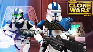 STAR WARS Battlefront 2 (2005) Clone Wars Extended Mod - Clone Troopers vs CIS Battle Droids