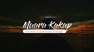 Free Stock Footage Download with Link (Sunset Muara Kakap)