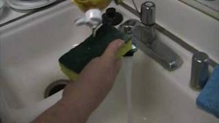 Washing Glass After Using a Glass Saw