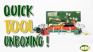 Quick Unboxing Victor Medalist 350 Cutting & Welding Outfit