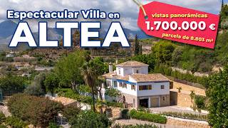 🏡 Disfruta de las vistas al icónico skyline de Altea desde esta impresionante vivienda