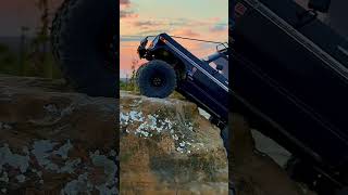 Sunset at the mound #trx4 #bronco #hobbywingfusion #nsdrc #proline #superswampers #rccrawler