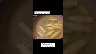 mini potato rolls #shortvideos #shortsfeed #asmr #asmrsounds #asmrvideo #asmrcooking #yummy #food