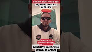 Capital Bra TikTok Live 18.08.2024 ❤️ Fan-Fragen #capitalbra #tiktok #live #thailand #viral #trend