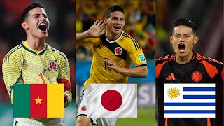 La NARRACIÓN de los MEJORES GOLES de James Rodriguez a 12 países diferentes