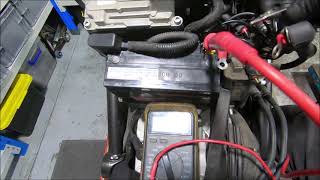 Checking battery current draw with ignition off battery going flat.