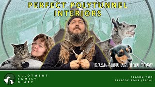 Perfect Polytunnel Interior Build | Allotment Vlog Ep. 4