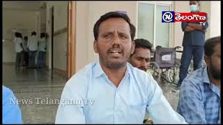 వేములవాడ ఏరియా ఆసుపత్రి ముందు ధర్నా || News Telangana Tv Official