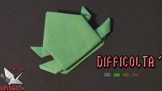 [ORIGAMI ITA] Rana Saltellante || Animali/Origami Per Bambini (E Non Solo!)