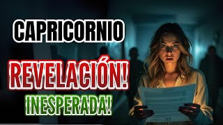 ♑ ¡CAPRICORNIO! 🔥 UNA VERDAD QUE LO CAMBIARÁ TODO ESTÁ A PUNTO DE SALIR A LA LUZ 😱