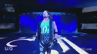 AJ Styles Entrance after Survivor Series at Smackdown live 11/21/2017.