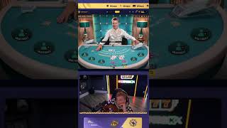 Legendary $100,000 Blackjack Victory ♣️ Xposed’s Greatest Moment! #shorts