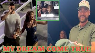 Travis Kelce Melts Over What Taylor Swift Whispered in His Ear at Miami Eras Tour